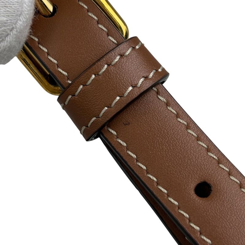 Celine Triomphe Shoulder Bag Shoulder Handbag Shoulder Bag Coated Canvas Brown