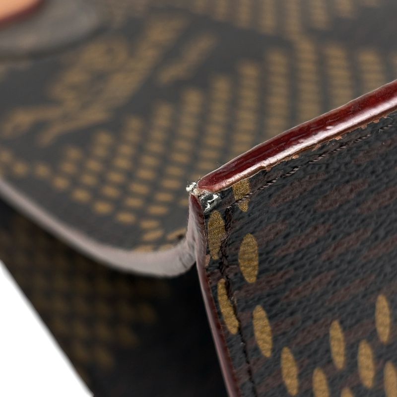 Louis Vuitton Mini Tote Damier Giant Nigo Tote Bag Damier Brown N40355 Women