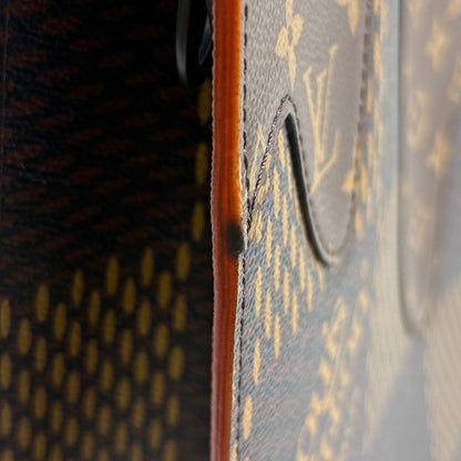 Louis Vuitton Mini Tote Damier Giant Nigo Tote Bag Damier Brown N40355 Women