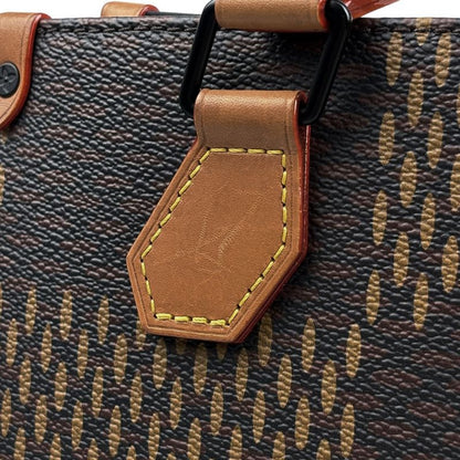 Louis Vuitton Mini Tote Damier Giant Nigo Tote Bag Damier Brown N40355 Women