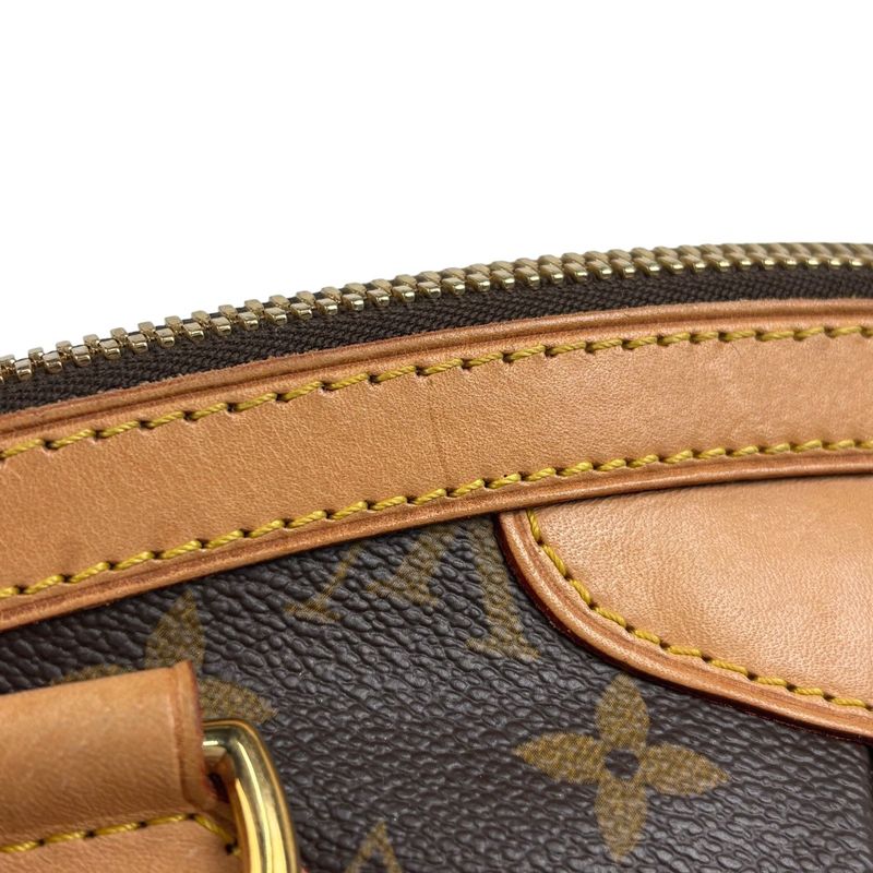 Louis Vuitton Tivoli PM Tote Handbag Monogram Brown M40143 Women