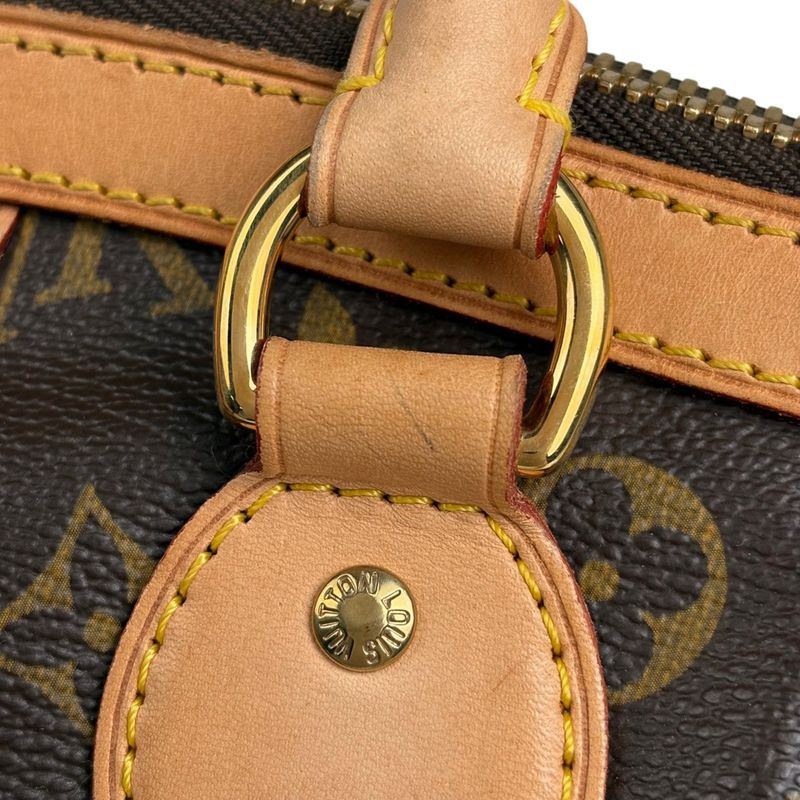 Louis Vuitton Tivoli PM Tote Handbag Monogram Brown M40143 Women