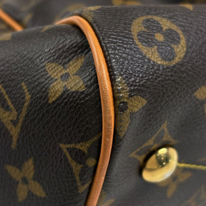 Louis Vuitton Tivoli PM Tote Handbag Monogram Brown M40143 Women