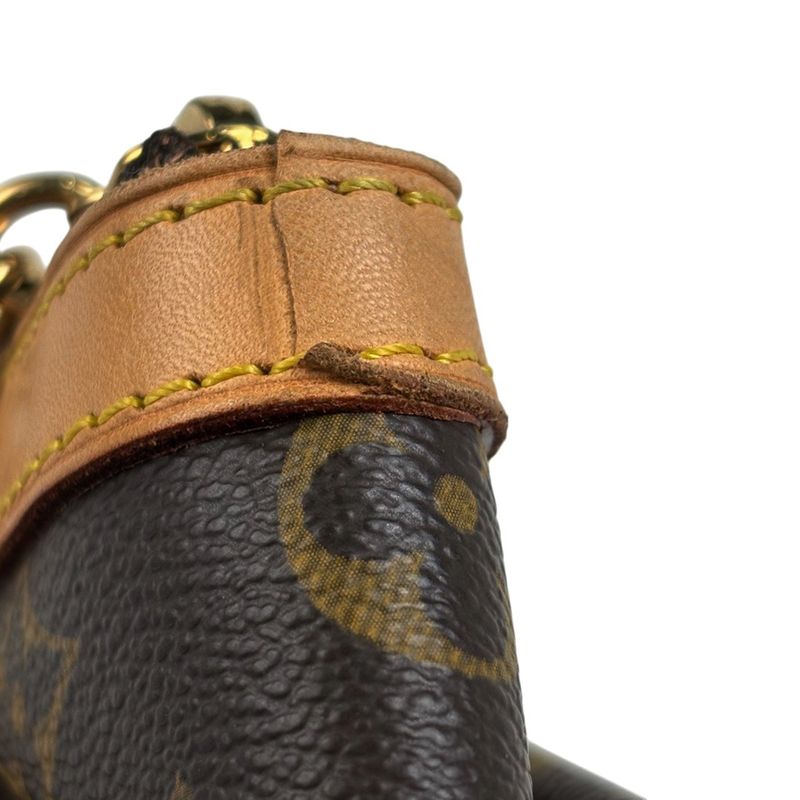 Louis Vuitton Tivoli PM Tote Handbag Monogram Brown M40143 Women