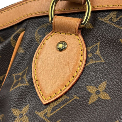 Louis Vuitton Tivoli PM Tote Handbag Monogram Brown M40143 Women
