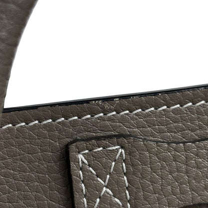 Celine Luggage Nano Shopper 2way Shoulder Bag Handbag Leather Brown Women