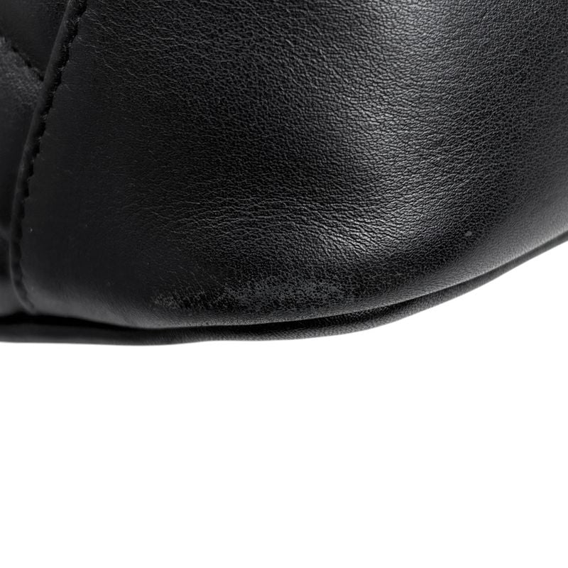 Chanel Cambon Line Large Tote Bag Coco Mark Shoulder Bag Tote Leather Black