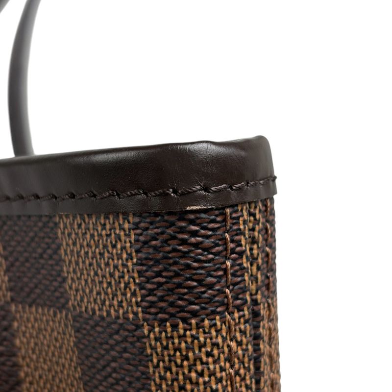 Louis Vuitton Neverfull MM Shoulder Bag Shopping Tote Bag Damier Brown N51105