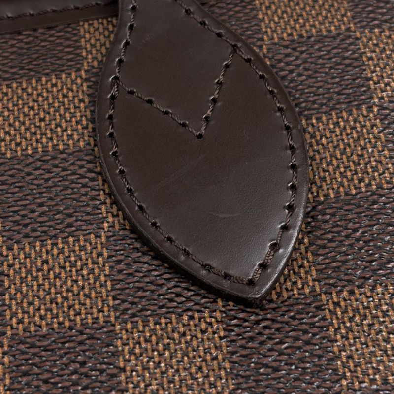 Louis Vuitton Neverfull PM Handbag Tote Bag Damier Brown N41359 Women