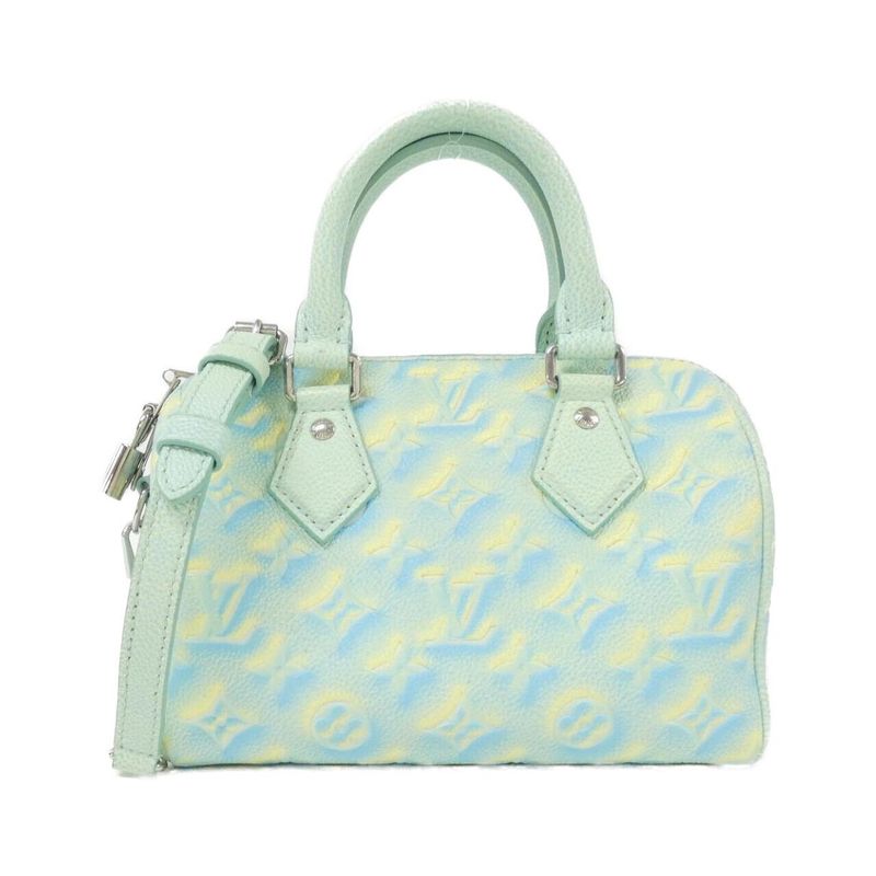 Louis Vuitton Monogram Empreinte (summer Stardust) Speedy Bandouliere 20cm