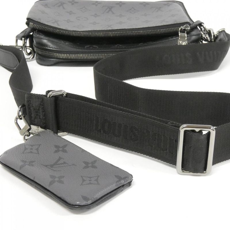 Louis Vuitton Monogram Eclipse Reverse Trio Messenger M69443 Shoulder Bag