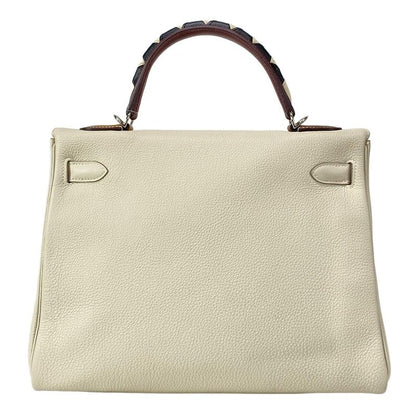 Hermes Handbag Kelly Gallop 32 Cles X Rouge Ash X Multi Silver Hardware