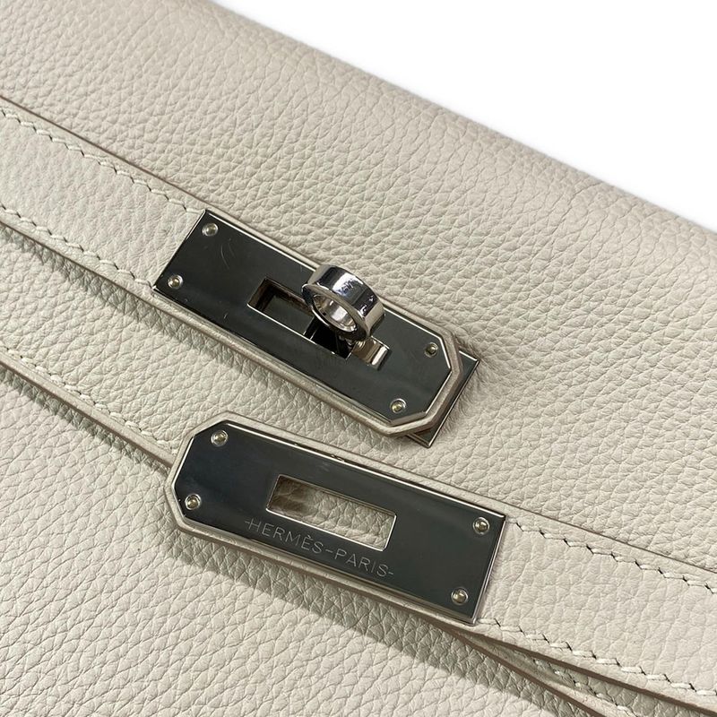 Hermes Handbag Kelly Gallop 32 Cles X Rouge Ash X Multi Silver Hardware