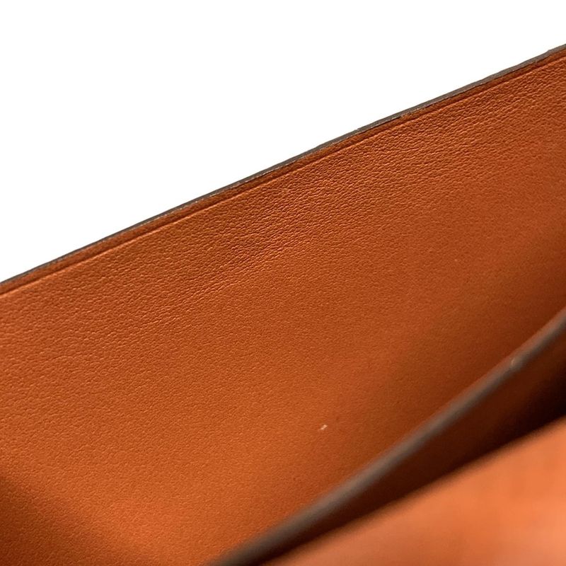 Hermes Long Wallet Bearn Souffle Verso Lime And Taille Batteau New Shape