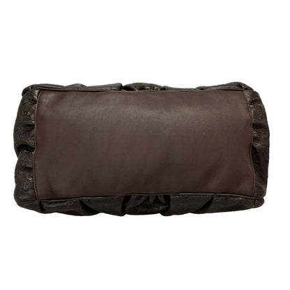 Gucci Handbag Hysteria 197019 Dark Brown Leather