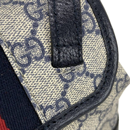 Gucci Backpack Sac Toushi Off-dia Mini Backpack 795221 Light Gray X Navy X Red