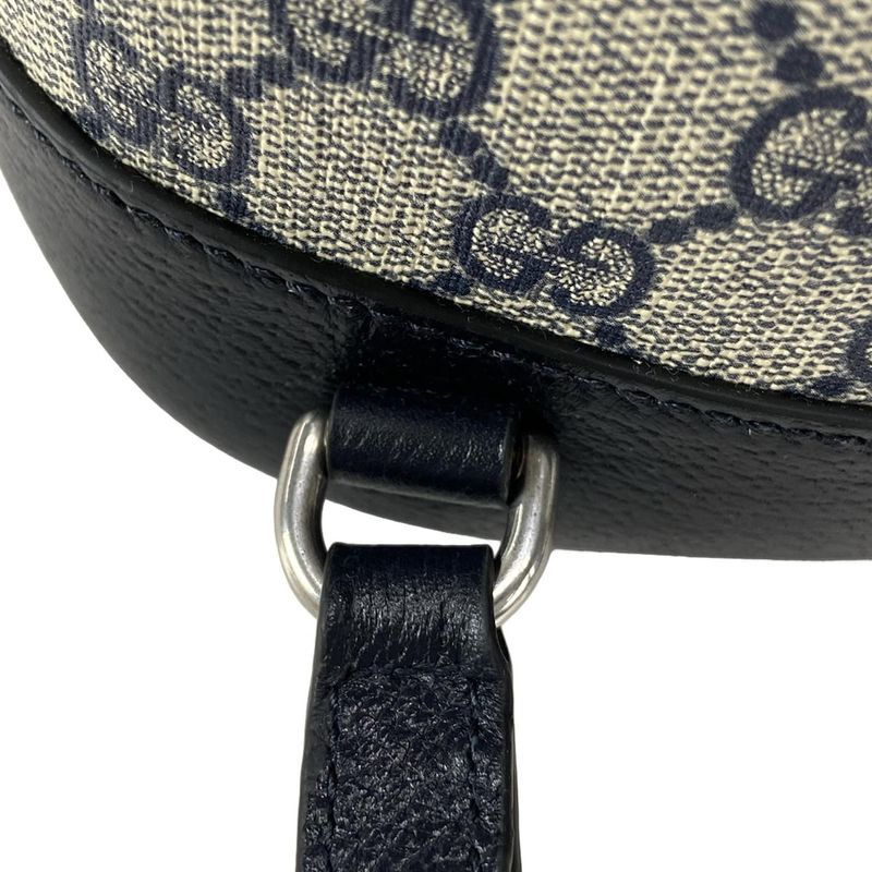 Gucci Backpack Sac Toushi Off-dia Mini Backpack 795221 Light Gray X Navy X Red