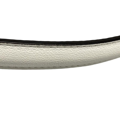 Fendi Handbag Mamma Bucket 8br600-a72v White Baguette Zucca Pattern Shape