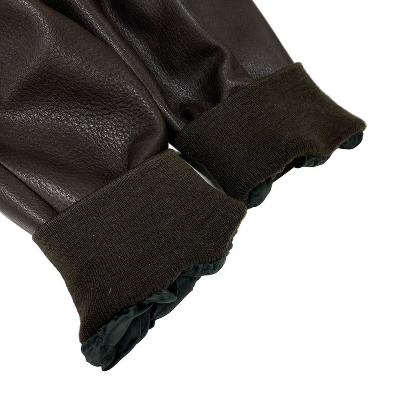 Hermes Blouson Size 52 Men's - Dark Brown Leather