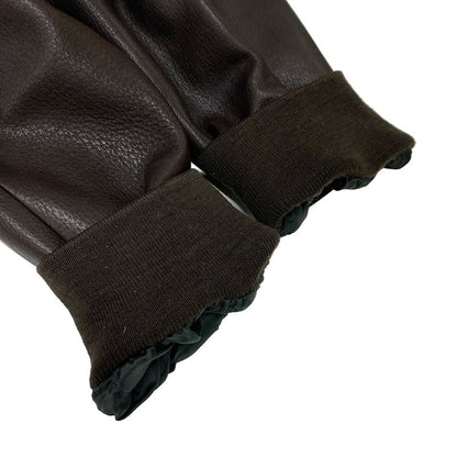 Hermes Blouson Size 52 Men's - Dark Brown Leather