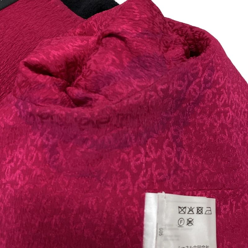 Chanel Jacket Size 38 M Women - P71725 Black And Pink Tweed Cropped Wool