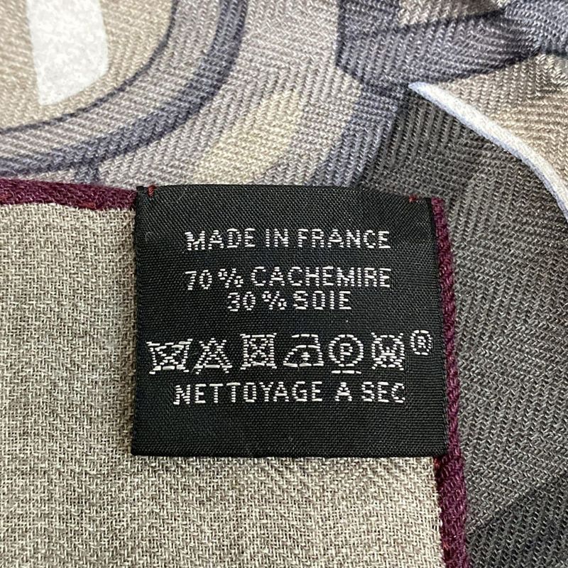 Hermes Scarf Carré H Black Horse Reality Horse Reality Silk