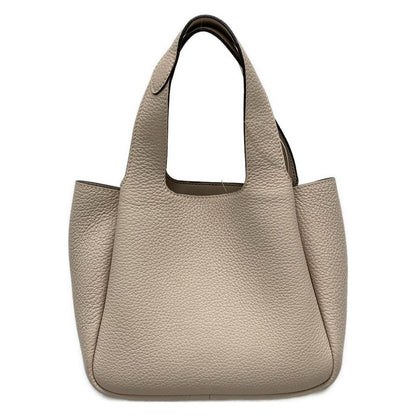 Prada Tote Leather Mini Handbag 1ba349 Pink Beige Leather