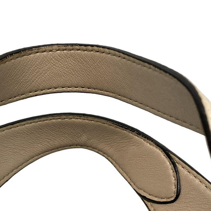 Prada Tote Leather Mini Handbag 1ba349 Pink Beige Leather