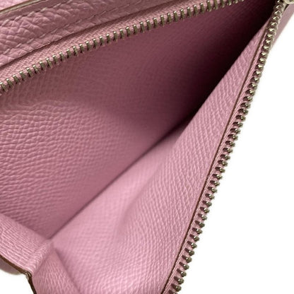 Hermes Bifold Wallet Bearn Compact Verso Lime X Mauve Silvestre New Shape