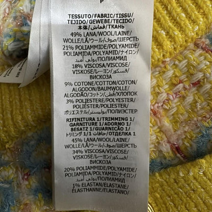 Gucci Miniskirt Size S Women - 749027 Yellow X Pink X Multi Lame GG Pattern