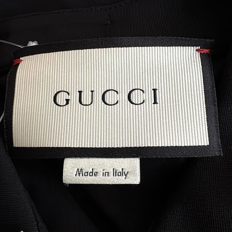 Gucci Dress Size M Women - 457036 Black X Red X Multi Sleeveless Knee Length