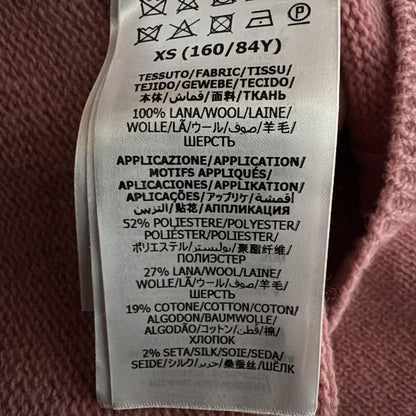 Gucci Long Sleeve Sweater Size XS Women's - 662173 Pink X Beige X Multi Cat