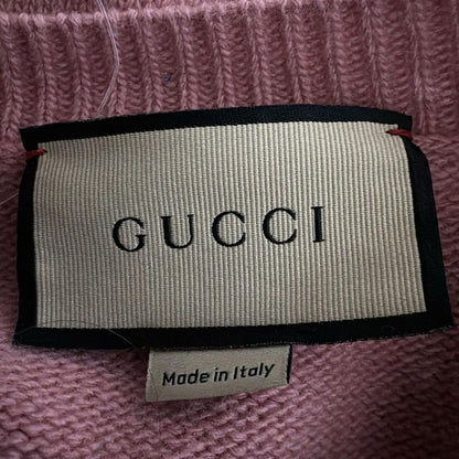 Gucci Long Sleeve Sweater Size XS Women's - 662173 Pink X Beige X Multi Cat