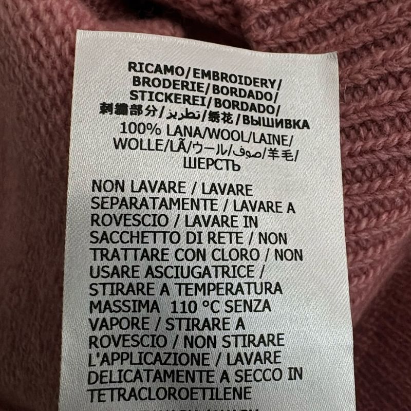 Gucci Long Sleeve Sweater Size XS Women's - 662173 Pink X Beige X Multi Cat