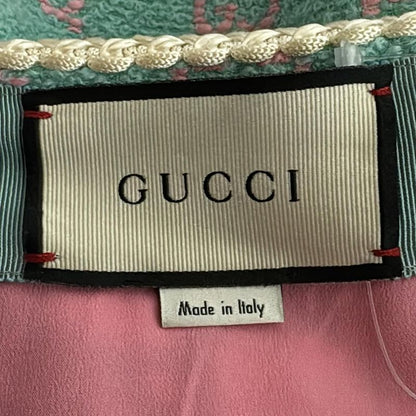 Gucci Skirt Size 38 S Women - 584858 Light Green And Pink Knee Length 2019 GG