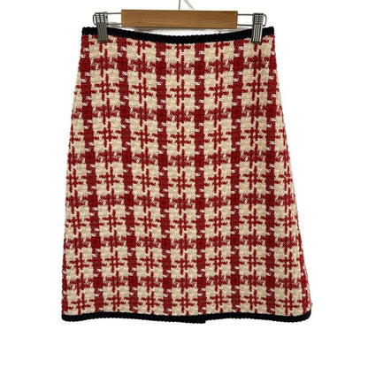 Gucci Long Skirt Size 36 S Women - 565239 Ivory And Red Tweed 2018
