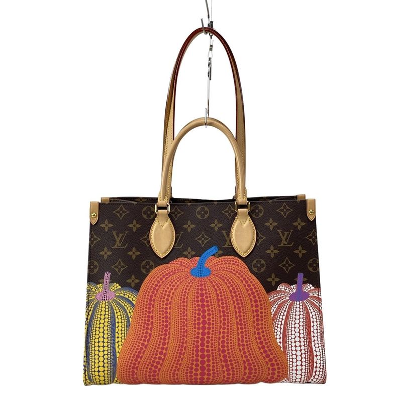 Louis Vuitton Tote Bag Louis Vuitton X Yayoi Kusama LV X YK On The Go MM M46466