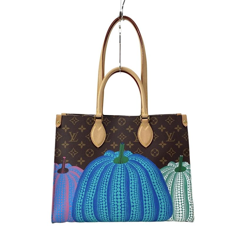 Louis Vuitton Tote Bag Louis Vuitton X Yayoi Kusama LV X YK On The Go MM M46466
