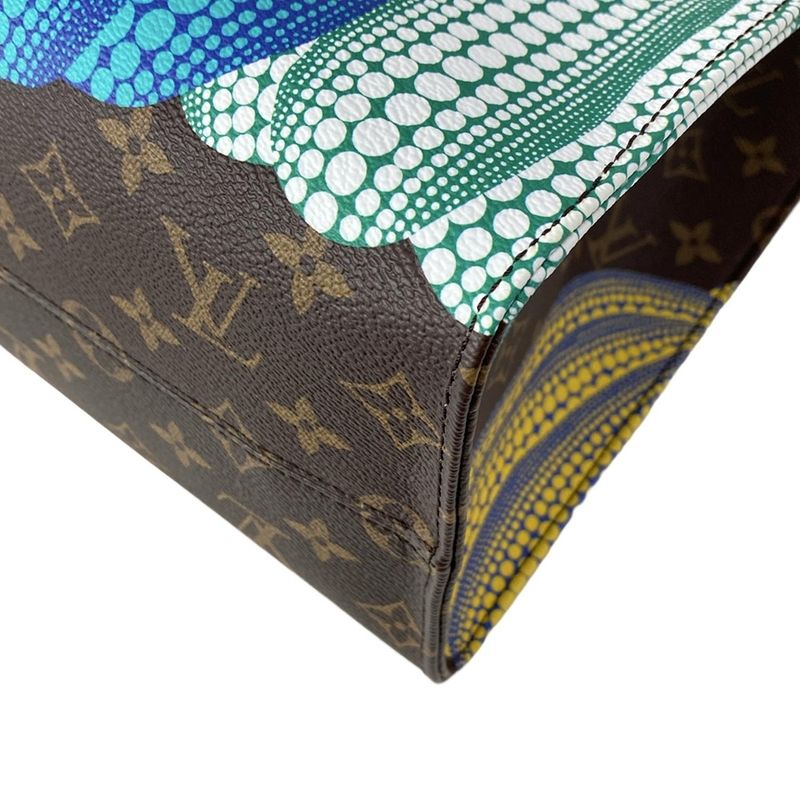 Louis Vuitton Tote Bag Louis Vuitton X Yayoi Kusama LV X YK On The Go MM M46466