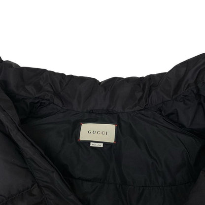 Gucci Down Jacket Size 38 S Women - 601874 Z8aie Black And Red Long Sleeve Hood