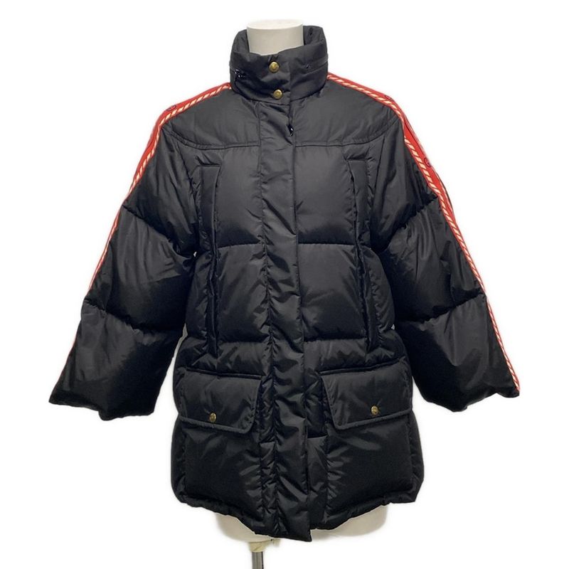 Gucci Down Jacket Size 38 S Women - 601874 Z8aie Black And Red Long Sleeve Hood