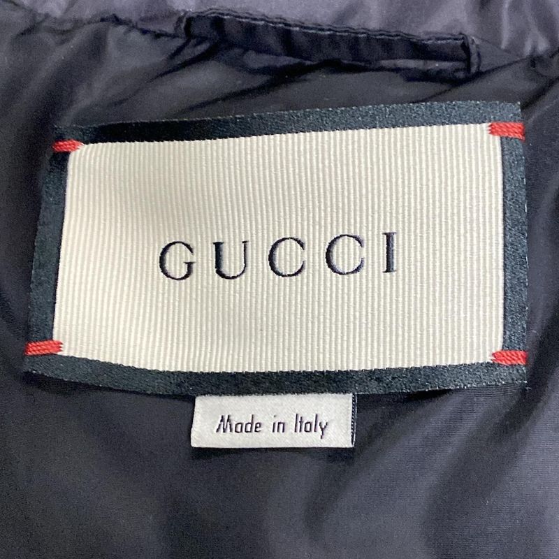 Gucci Down Jacket Size 38 S Women - 601874 Z8aie Black And Red Long Sleeve Hood