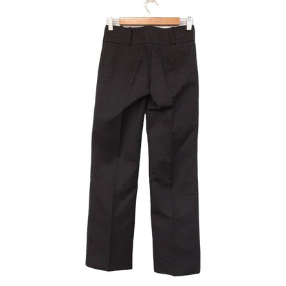 Fendi Pants Size 42 M Women - Black Full Length Zucca Pattern