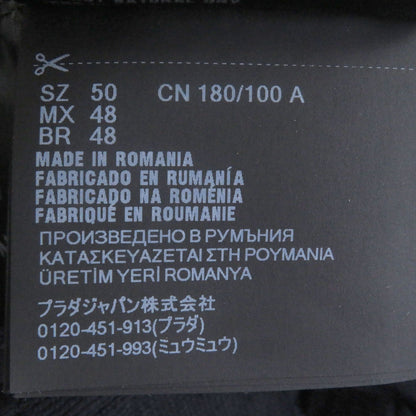 Excellent Condition Prada 2023 Dna959 100% Virgin Wool Thin Long