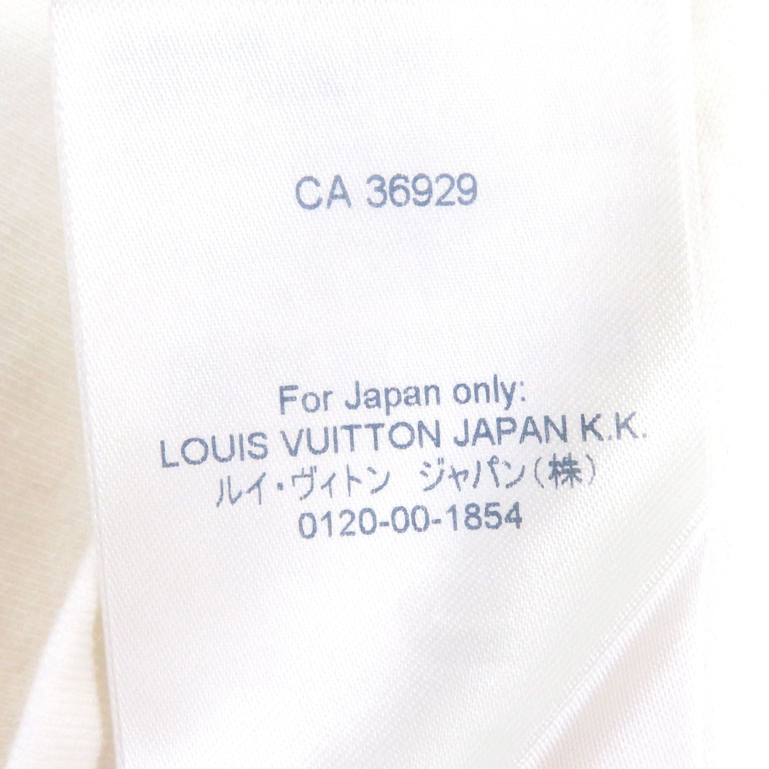 Excellent Condition Louis Vuitton 21aw 100% Cotton Inside Out Embossed Logo