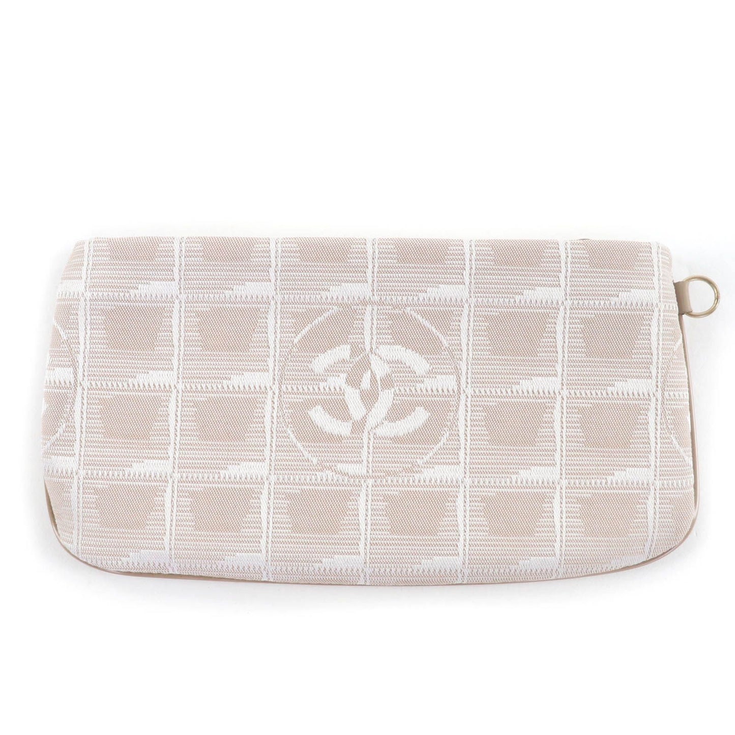 Excellent Condition Chanel New Travel Line Coco Mark Logo Zip