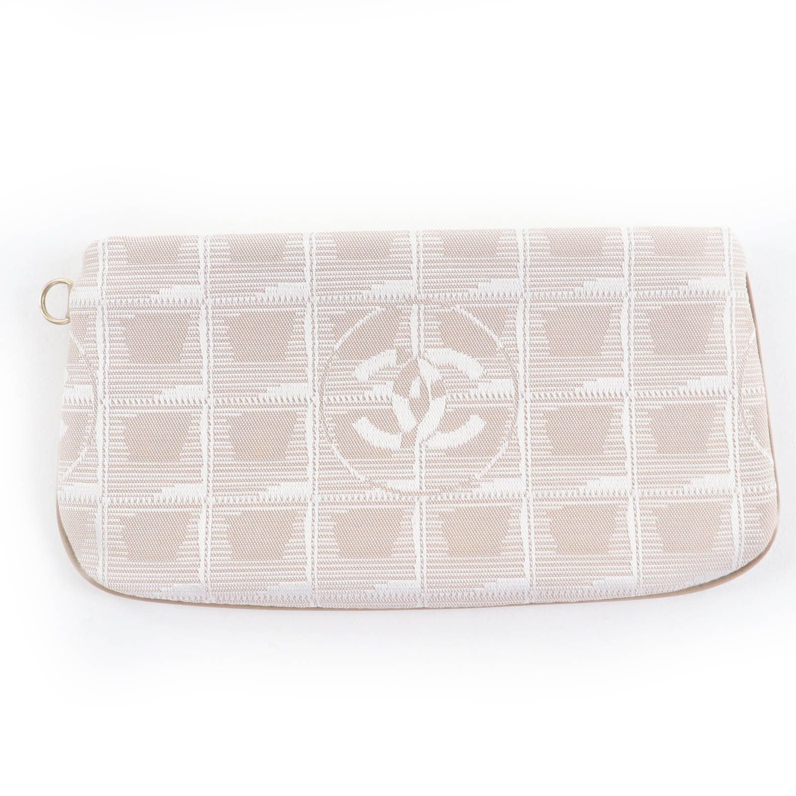 Excellent Condition Chanel New Travel Line Coco Mark Logo Zip