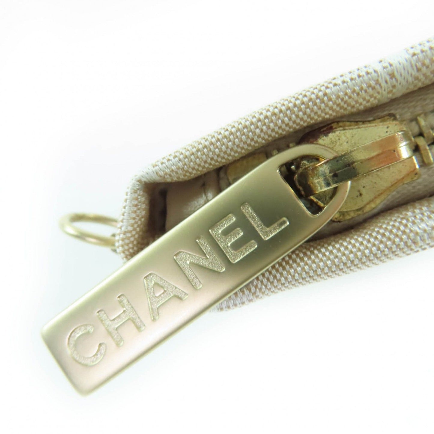 Excellent Condition Chanel New Travel Line Coco Mark Logo Zip