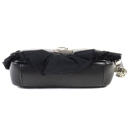 Excellent Condition Saint Laurent Paris 405328 Classic Baby Chain Leather