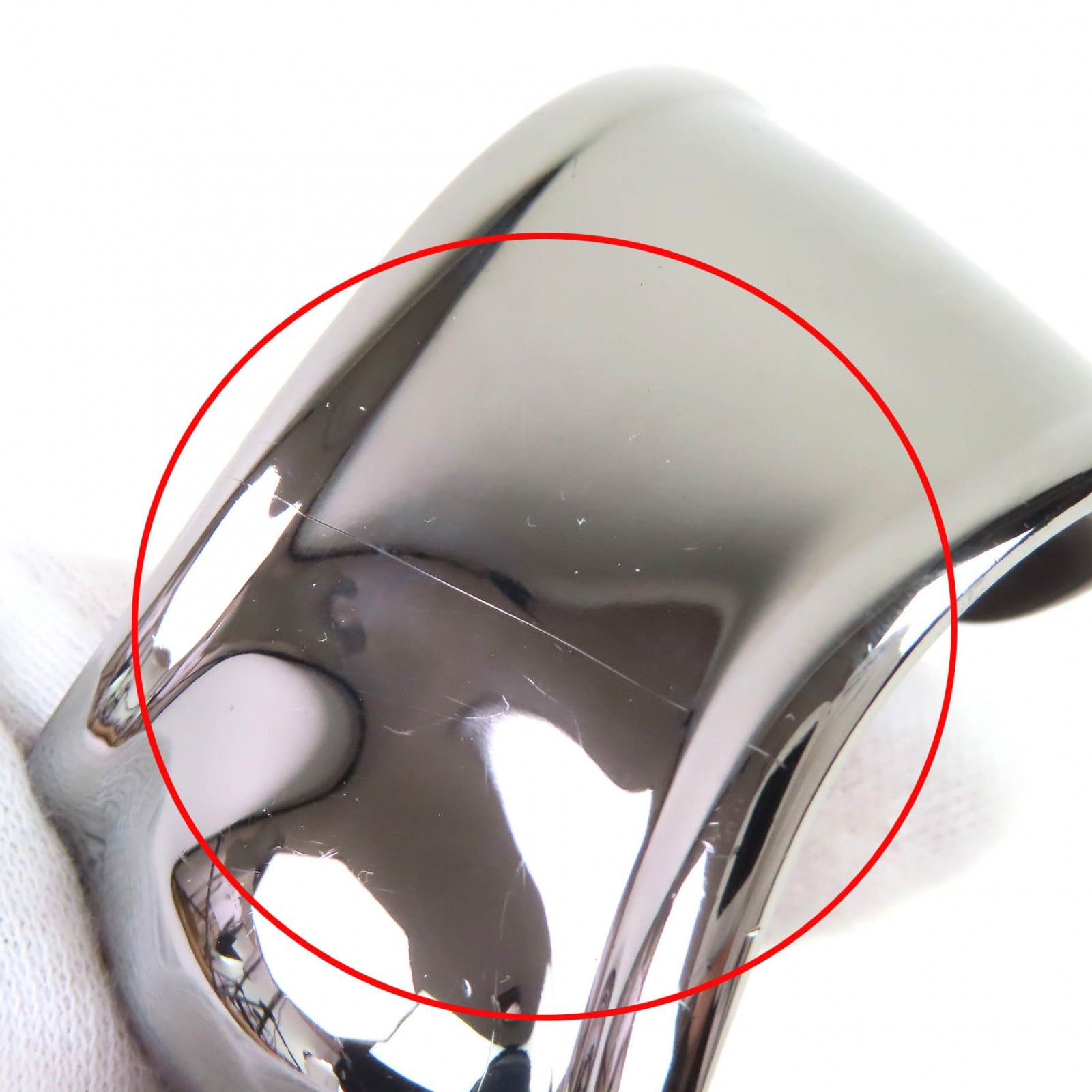 Excellent Condition Tiffany & Co Tiffany Elsa Peretti Bone Cuff Bangle